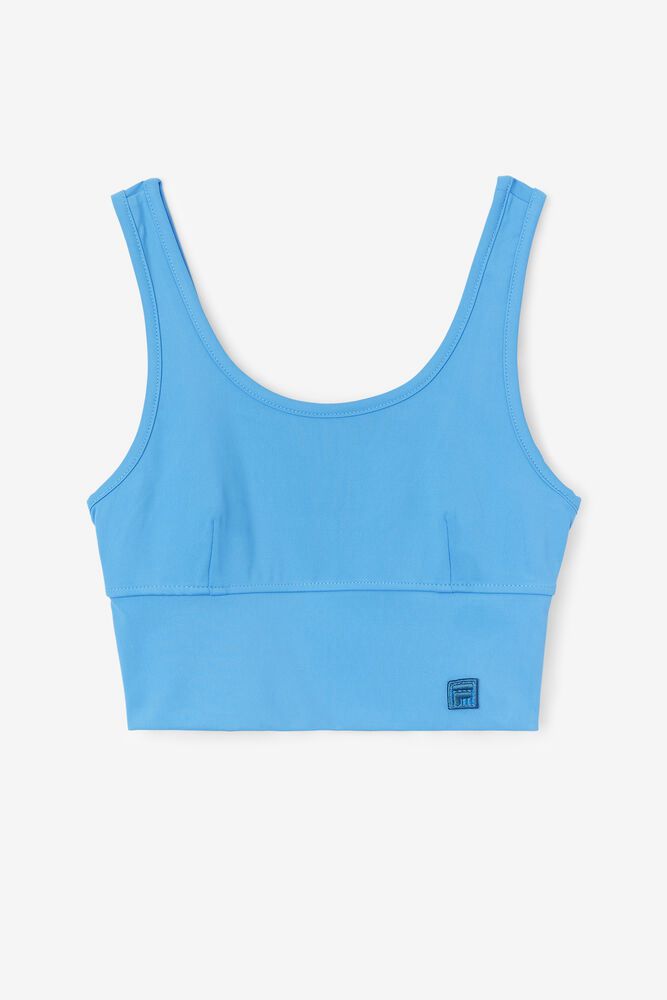 Fila Sports Bra Kora Top Womens Blue - India IKW-975028